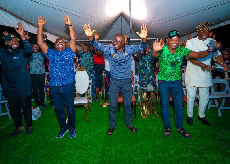 Sanwo-Olu rejoices over Eagles victory