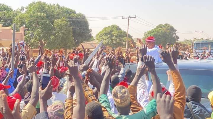Abba Yusuf triumphantly returns to excited supporters in Kano after Supreme Court affirms his victory in the state's 2023 governorship poll