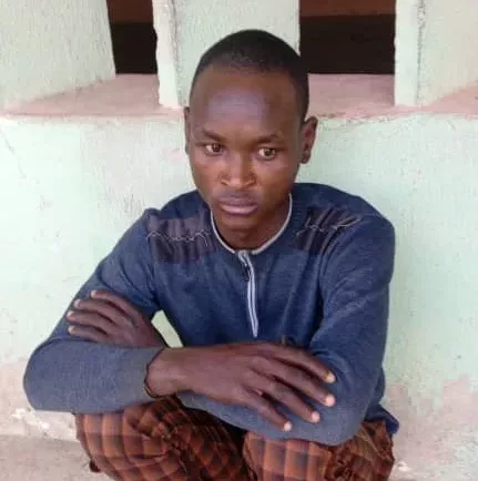 Police nab notorious criminal who specialised in snatching motorcycles in Dan Bami Village of Hunkuyi LGA of Kaduna state.