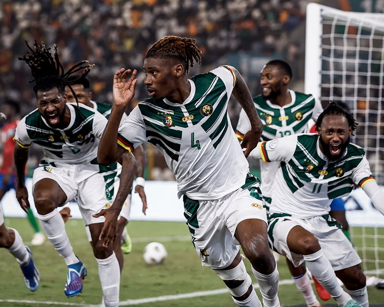Cameroon reach AFCON knockout stage after beating Gambia in five-goal thriller