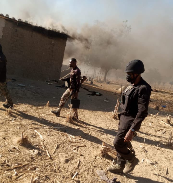 Nigerian troops kill 10 terrorists and rescue nine kidnapped victims during recent clearance operations in Zamfara Katsina States.