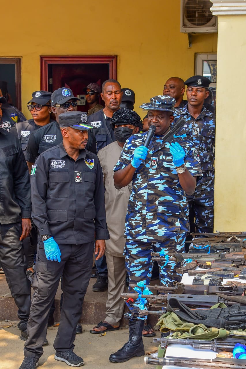 Police smash 16 notorious criminals, including Abuja kidnappers, gunrunner, recover GPMG, other sophisticated weapons