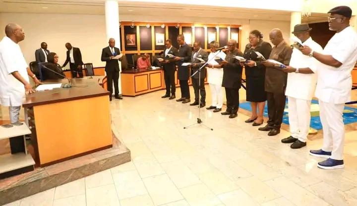 Rivers governor Fubara reabsorbs commissioners who dumped his cabinet in the heat of crises between him and his predecessor, Nyesom Wike
