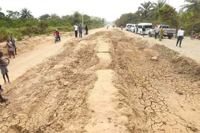 Rivers governor, Siminalayi Fubara, promises to complete the deplorable section of the Etche-Igbodo road in Etche LGA of the state.