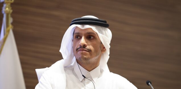 Qatar Prime Minister, Mohammed bin Abdulrahman bin Jassim Al Thani