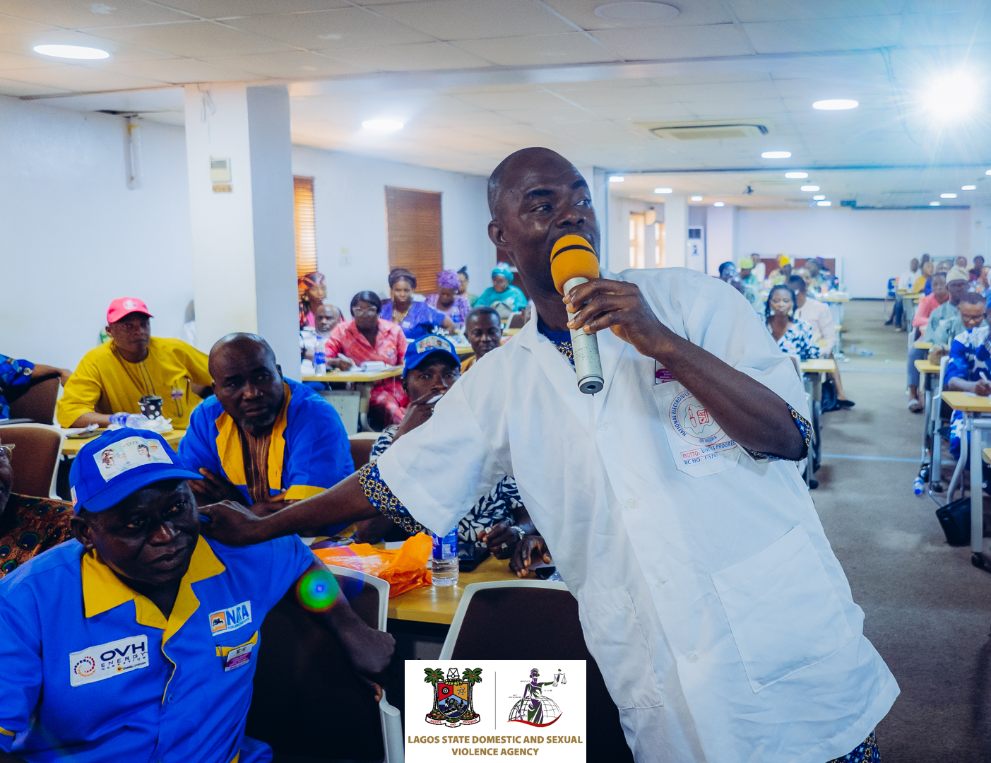 Participants at the SGBV sensitization seminar