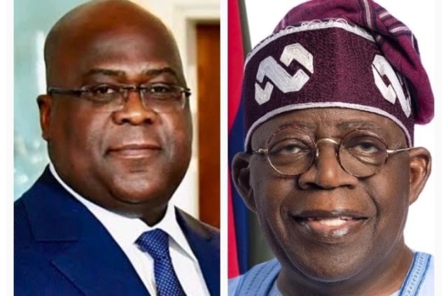 Tinubu reacts to Tshisekedi’s re-election as Congo’s President