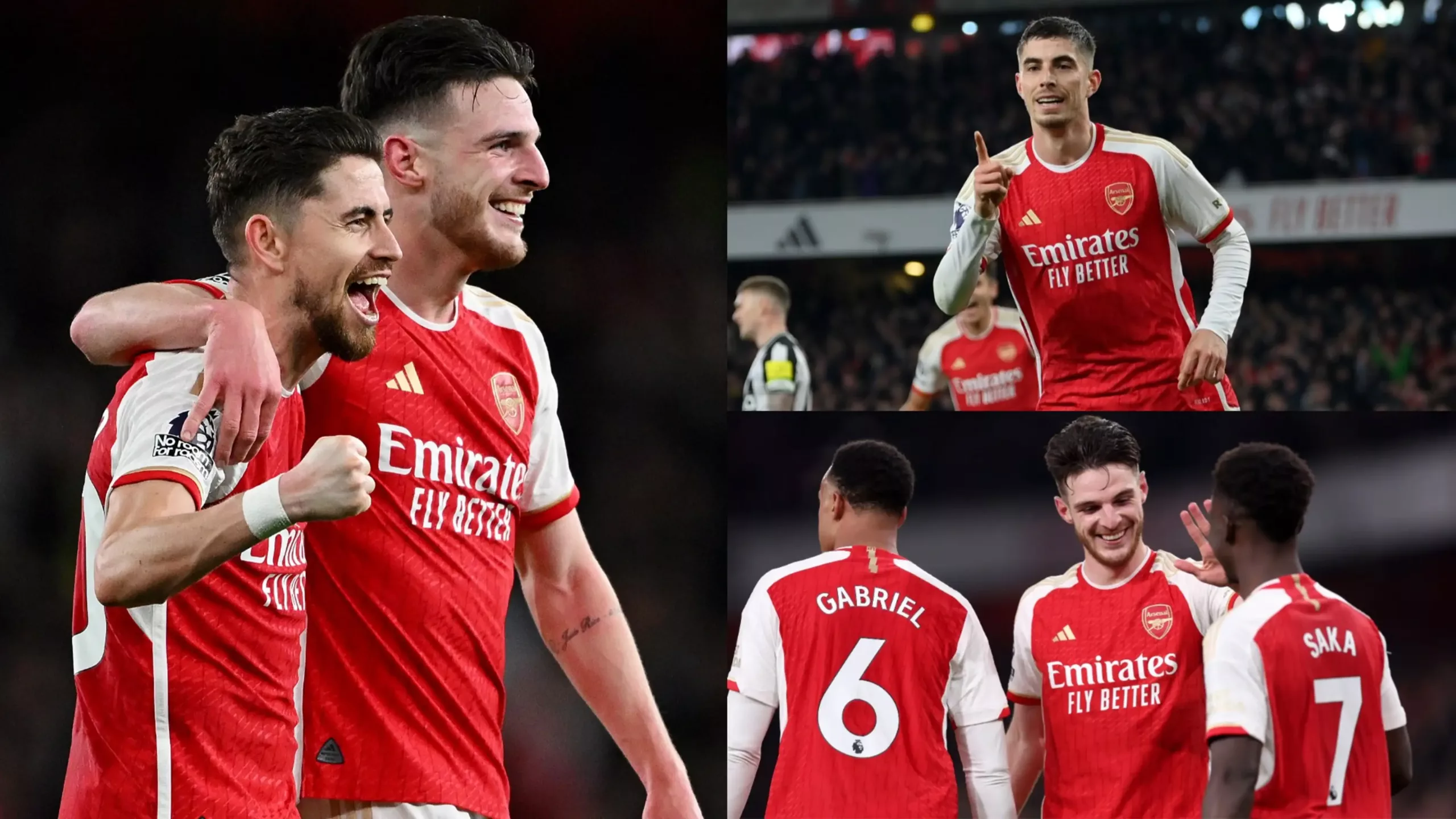 Arsenal rout Newcastle 4-1 in Premier League
