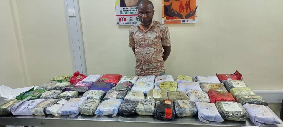 NDLEA intercepts largest consignment of heroin at Lagos airport