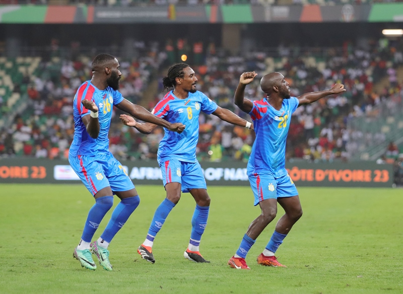 DR Congo thrash Guinea to reach AFCON Semi-finals