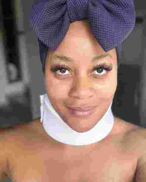 Actress Damilola Adegbite opens up about neck pain struggles