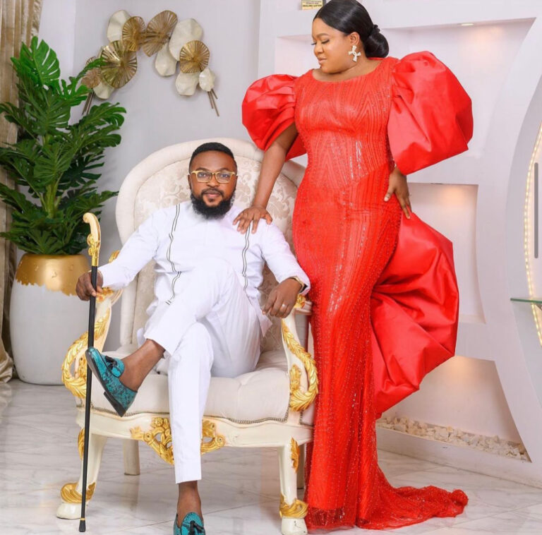 Nollywood actress Toyin Abraham and husband, Kola Ajeyemi