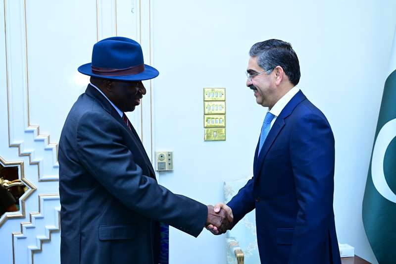 Pakistan’s PM meets Jonathan-led Commonwealth Observers, promises peaceful elections