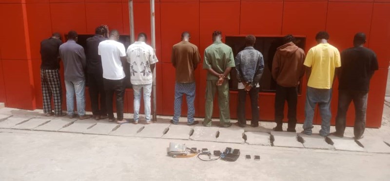 EFCC arrests 11 suspected Internet fraudsters in Abuja