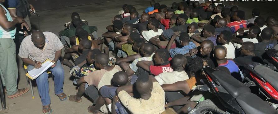 Lagos arrests 110 squatters, demolishes shanties on Red Line Corridor