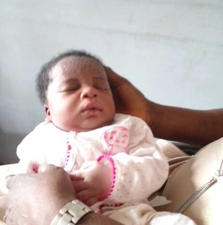 Police say 10-day-old abandoned baby discovered behind a house, at Akindiya Street, Agege area of Lagos state is in their custody.