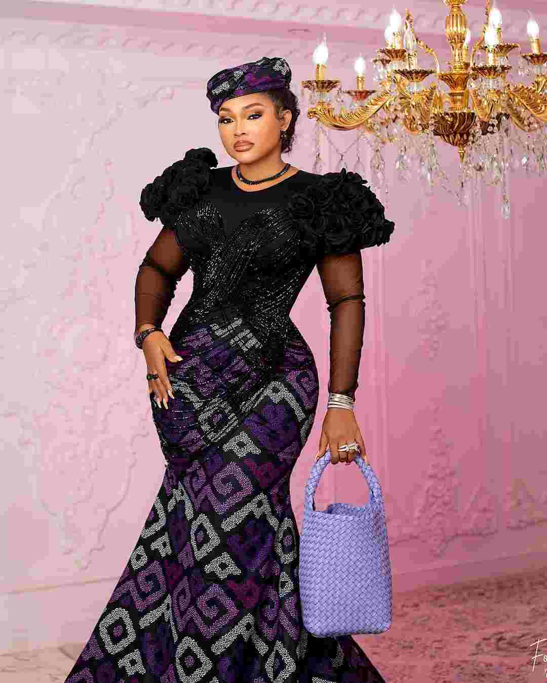 Mercy Aigbe sets tongues wagging with hourglass shape (Photos)