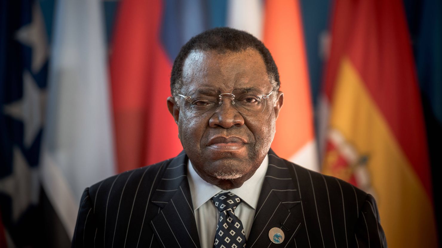 Namibian President Hage Geingob dies