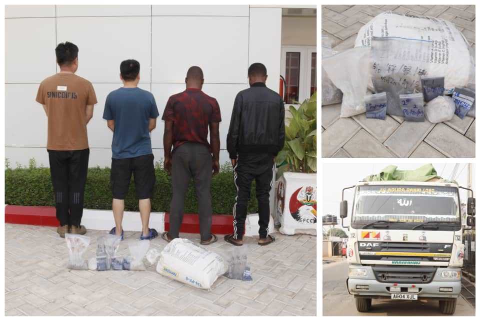 Another two Chinese nationals cracked for illegal mining in Kwara