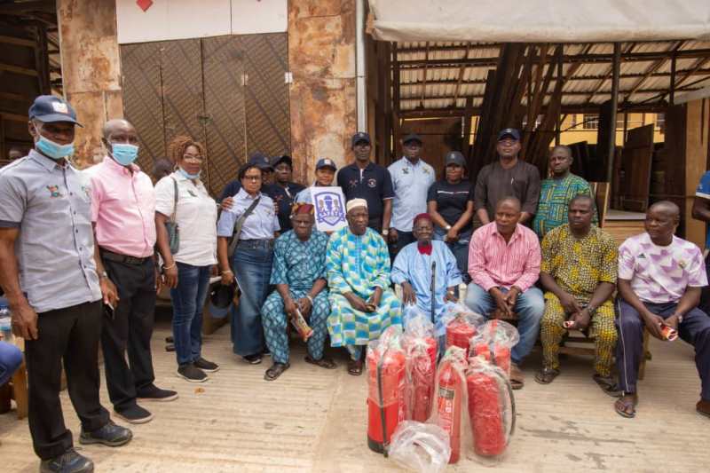 Lagos begins massive campaign on fire prevention, safety in markets