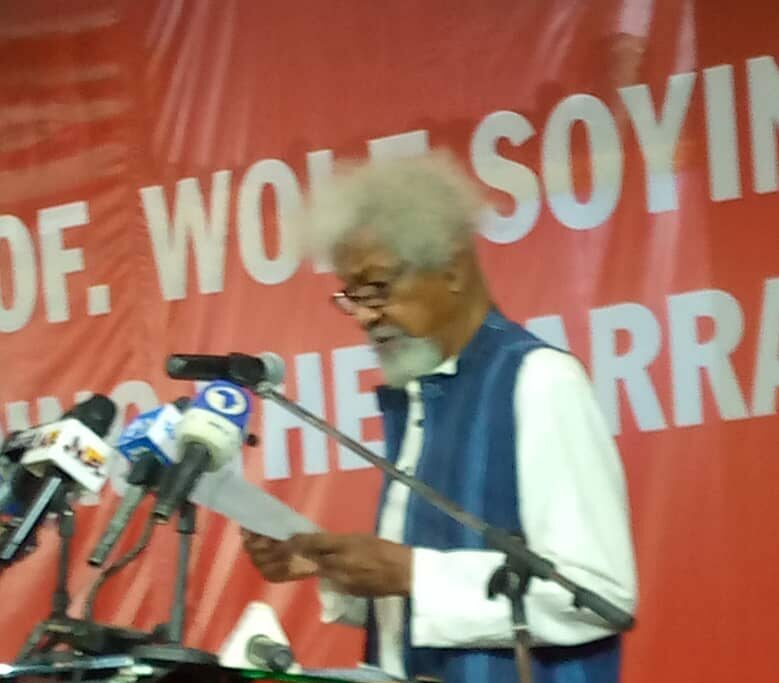 Soyinka is an inspirational global icon who brought great pride to our country with his contributions to literature and the arts in the world