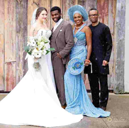Actress Omoni Oboli shares joyous moment from son’s wedding