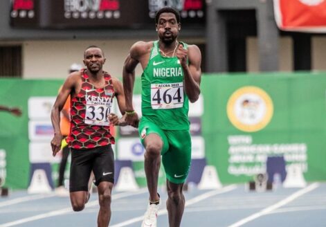 Nigeria's Okezie wins 400m gold at African Games - P.M. News