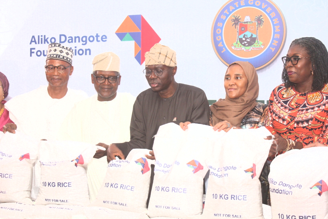 Dangote donates 80,000 bags of rice to Lagos residents as palliatives