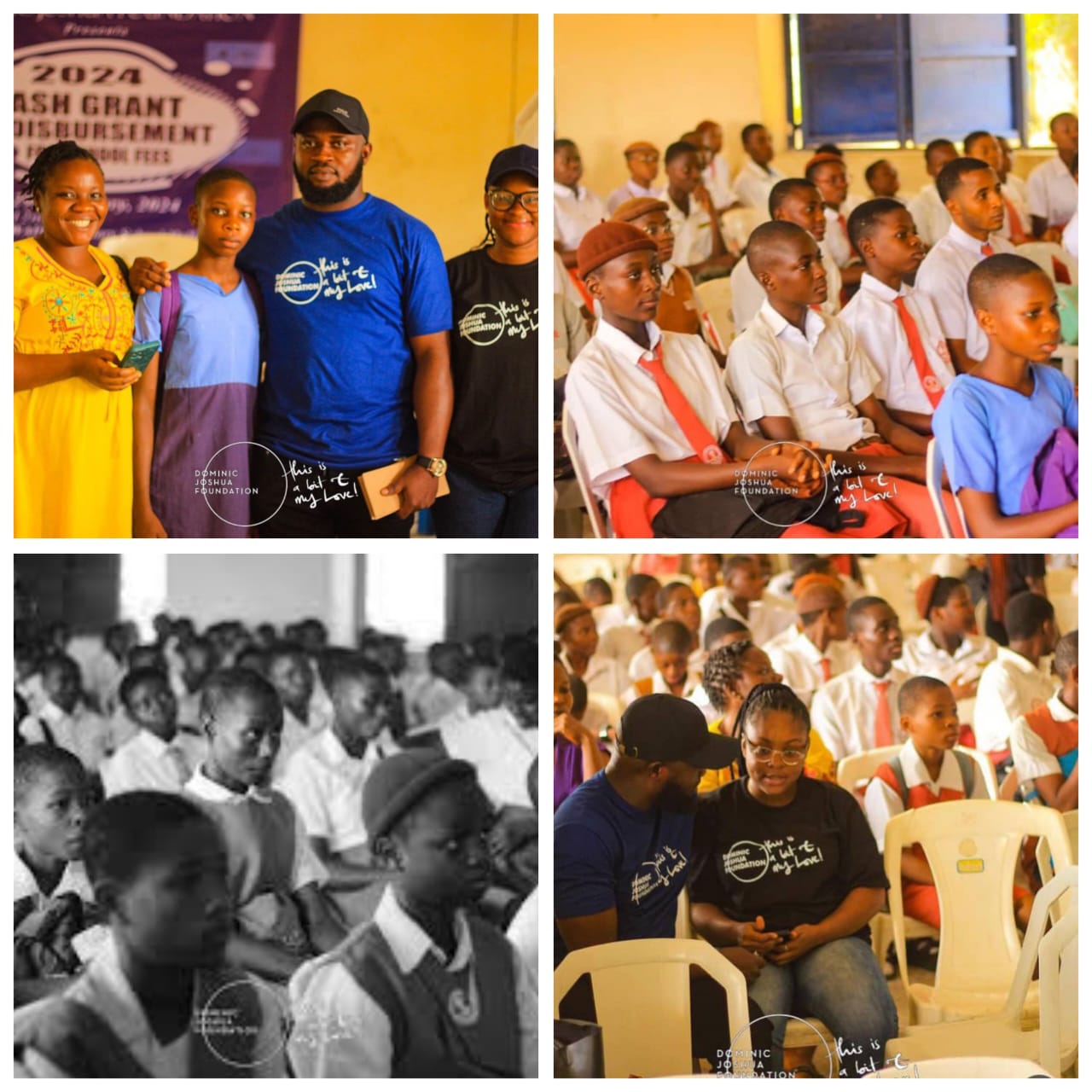 Dominic Joshua Foundation joins battle against child hunger