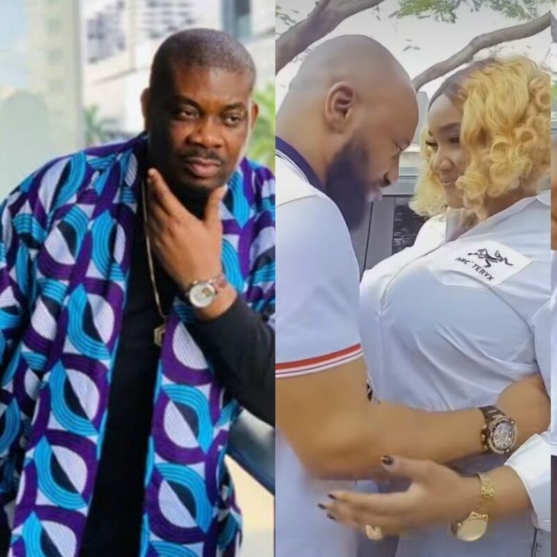 Don Jazzy applauds Yul Edochie and Judy Austin's recent loved-up video