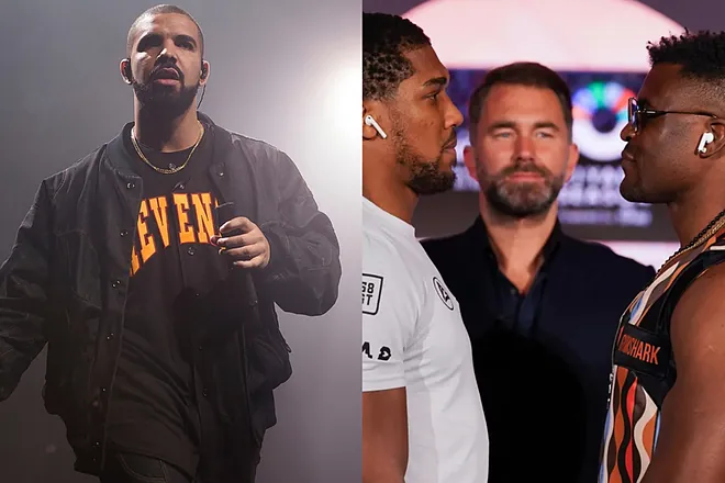 Canadian rapper, Drake, losses 600,000-dollar bet after Anthony Joshua knocked out Francis Ngannou in their clash in Saudi Arabia on Friday