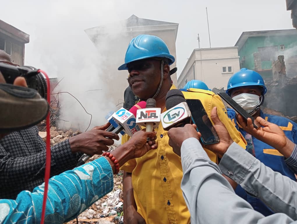 Lagos Island fire: LASG to conduct material integrity tests on six buildings