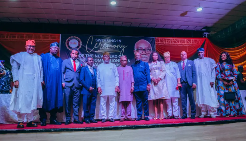 Gov. Lucky Aiyedatiwa of Ondo State, sworn-in commissioners,special advisers urges them to see their appointment as a call to service