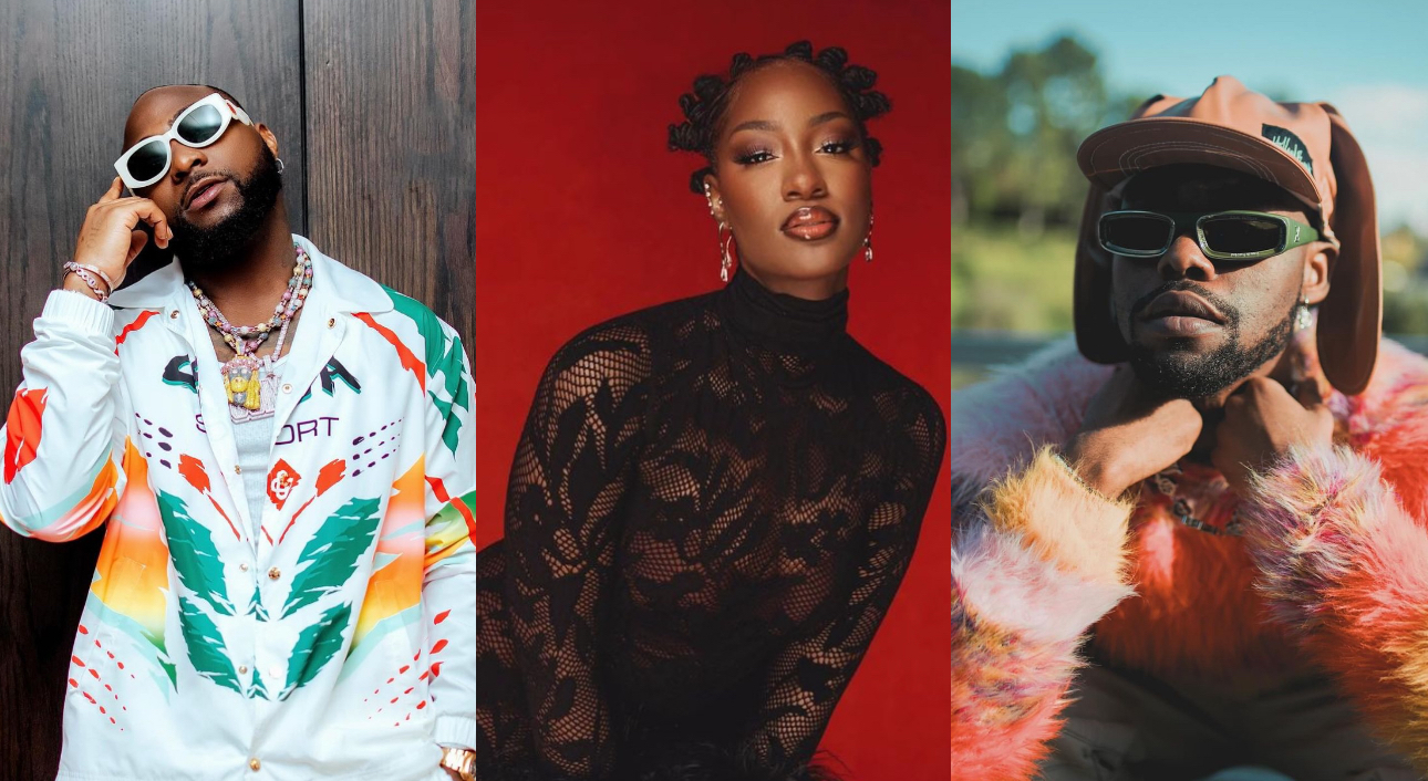 Davido, Tems and Lojay