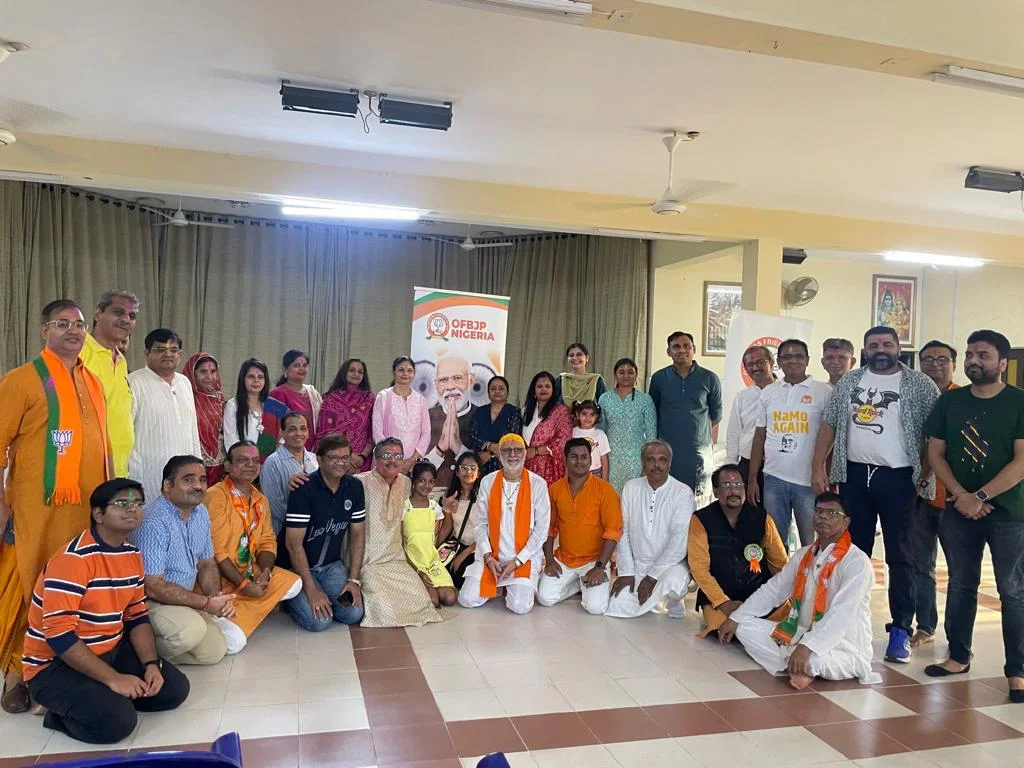 Indian professionals hold prayers for PM Modi in Lagos