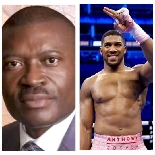‘It’s too tight here’ – Actor Kanayo reacts following Anthony Joshua’s win