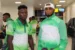Nigerian wrestler Nworie Emmanuel (right)