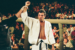 The first UFC in 1993 was where Royce Gracie blew everyone's minds. He won 3 fights in one night using plenty of techniques