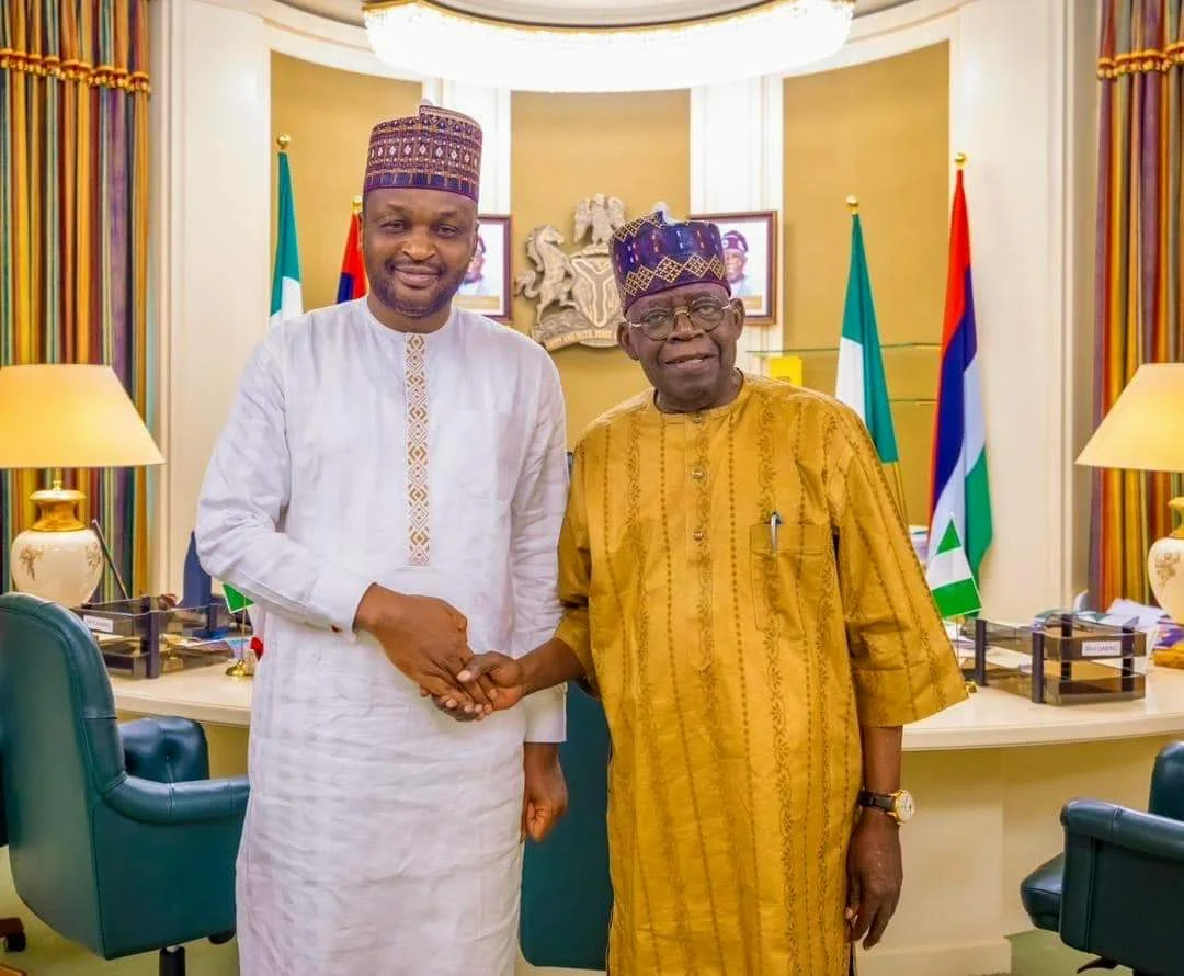 Sen. Lawal Adamu-Usman and President Bola Tinubu