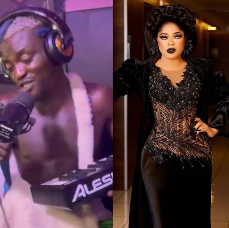 VIDEO: Portable fires back at Bobrisky with diss track 'Yansh like fufu'