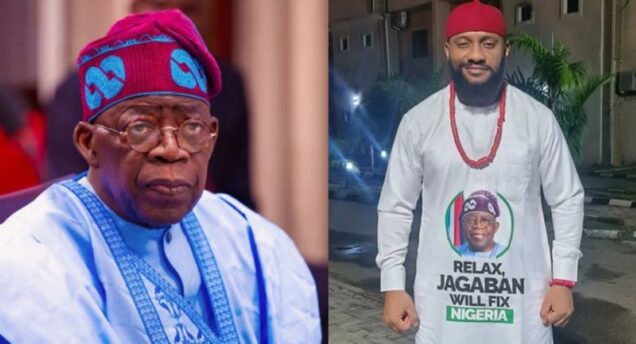 Yul Edochie vows continued support for Tinubu
