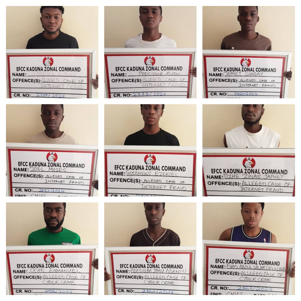 42 suspects arrested over alleged involvement in internet fraud by EFFC bag various jail terms after they pleaded guilty to the crime.