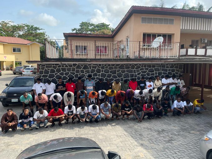 45 Internet fraudsters busted by EFCC in Lagos