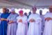 Moment Tinubu observed Eid-el-Fitr prayers in Lagos