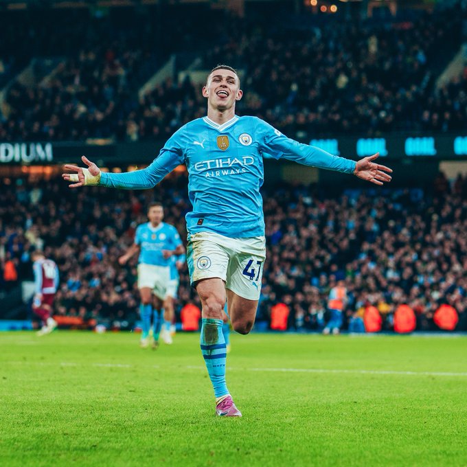 Foden Grabs Hat-trick As Man. City Thrash Aston Villa - P.M. News