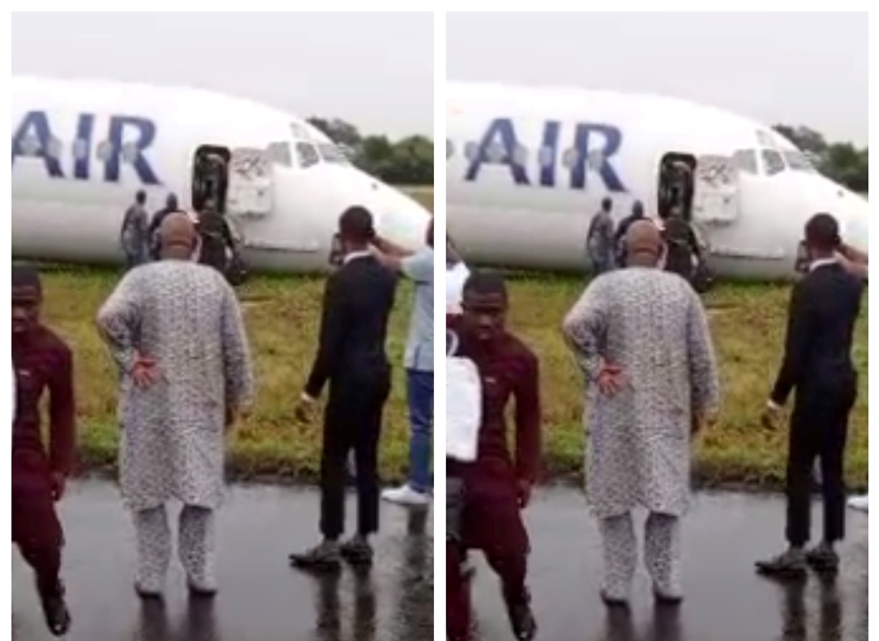 Dana Air breaks silence after its aircraft overshot runway at Lagos Airport