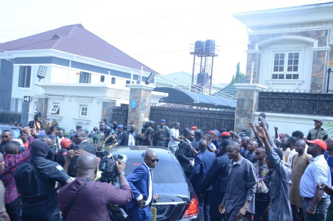 Kogi’s Gov. Ododo storms Bello's home amidst EFCC siege 