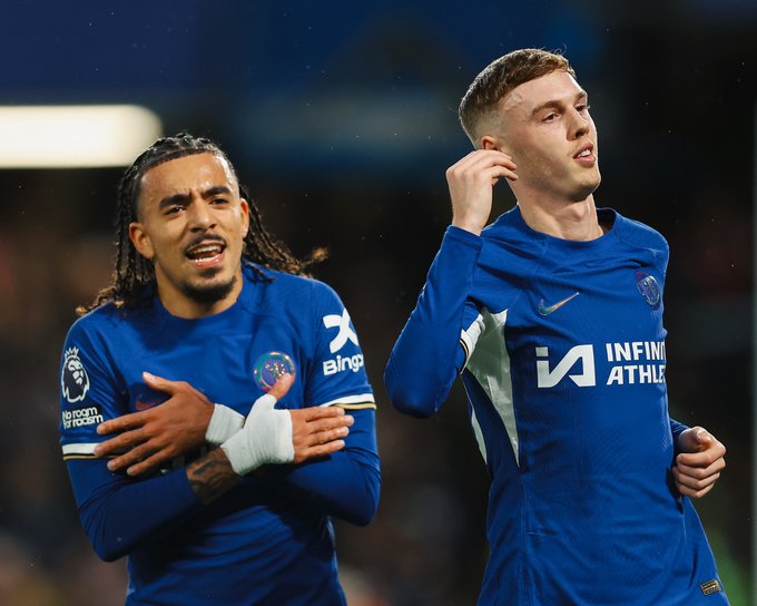 Palmer grabs hat-trick as Chelsea beat United in 7-goal thriller