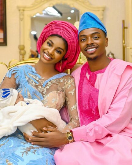 “Let’s make it official” – Enioluwa, Priscilla Ojo’s family photo stirs reactions
