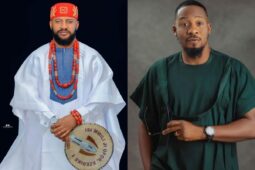 Yul Edochie claps back at critics for shunning Junior Pope’s death